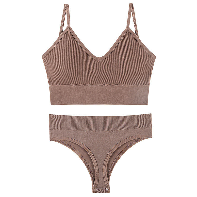 Naadloze Triangle BH Set – Meerdere Kleuren