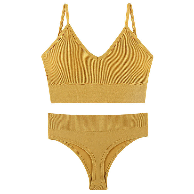 Naadloze Triangle BH Set – Meerdere Kleuren