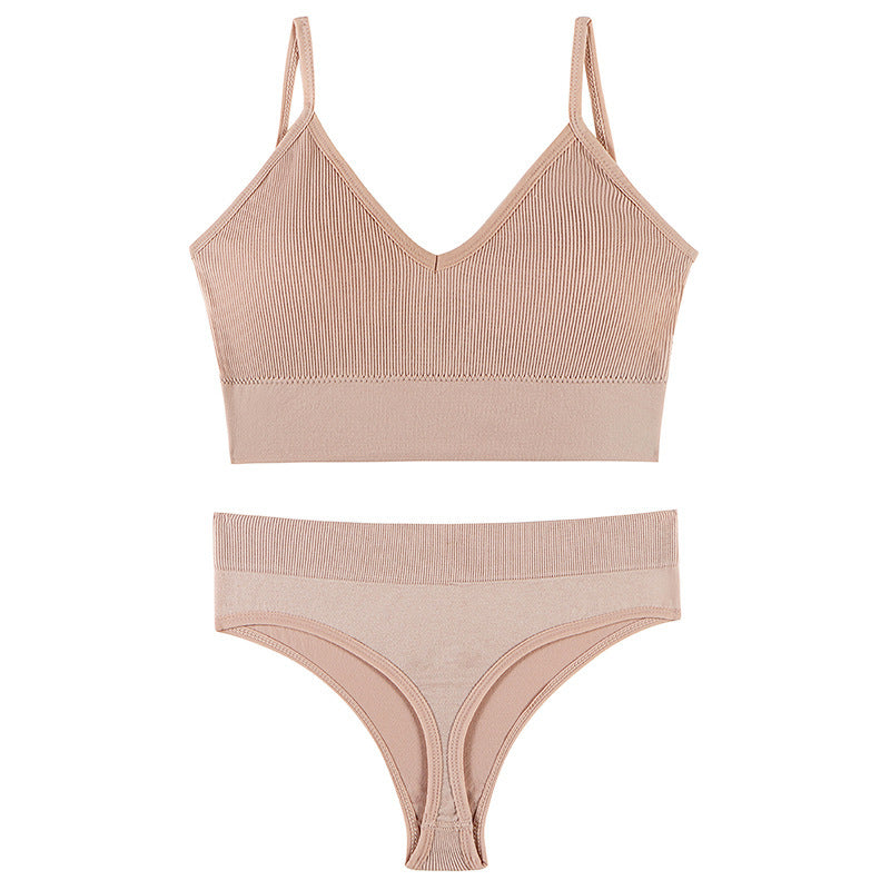 Naadloze Triangle BH Set – Meerdere Kleuren