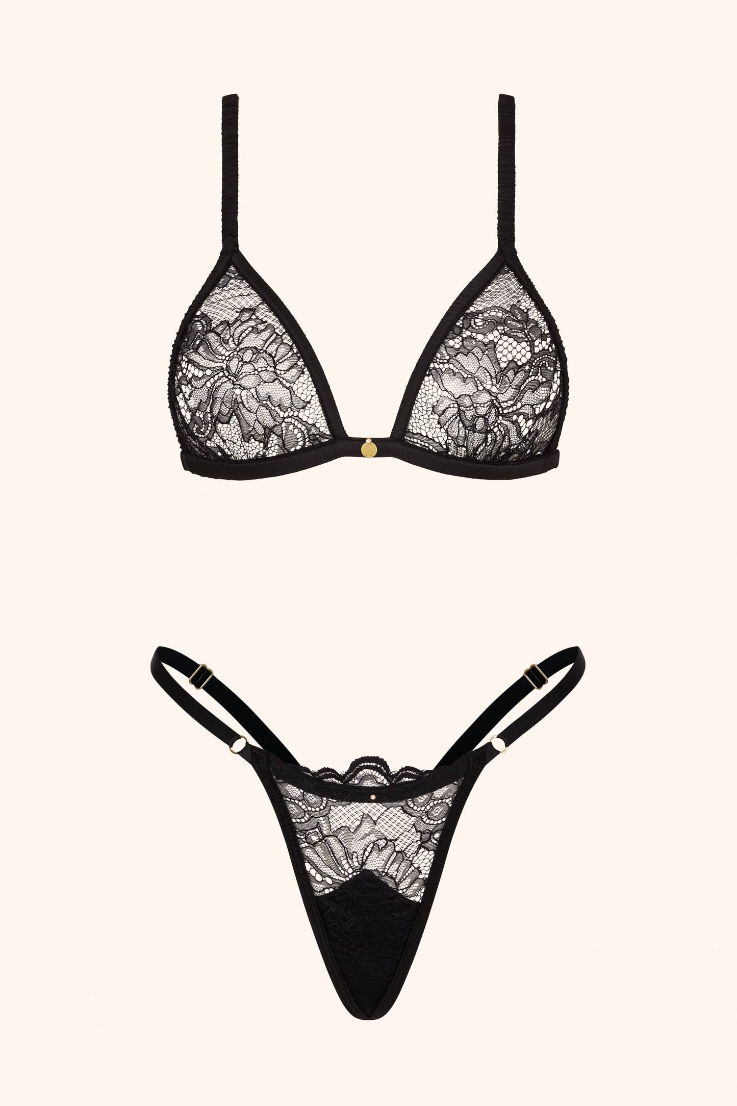 Fleur – Ongewatteerde Triangel Bh in Ivoor