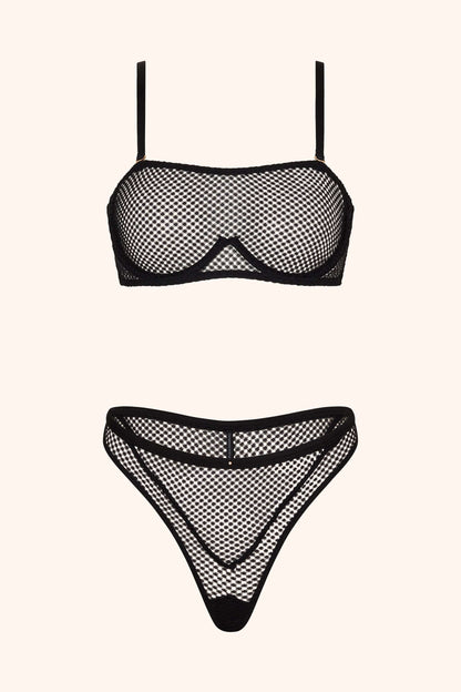 Sweet Nothing – Ongewatteerde Balcony Bh in Zwart