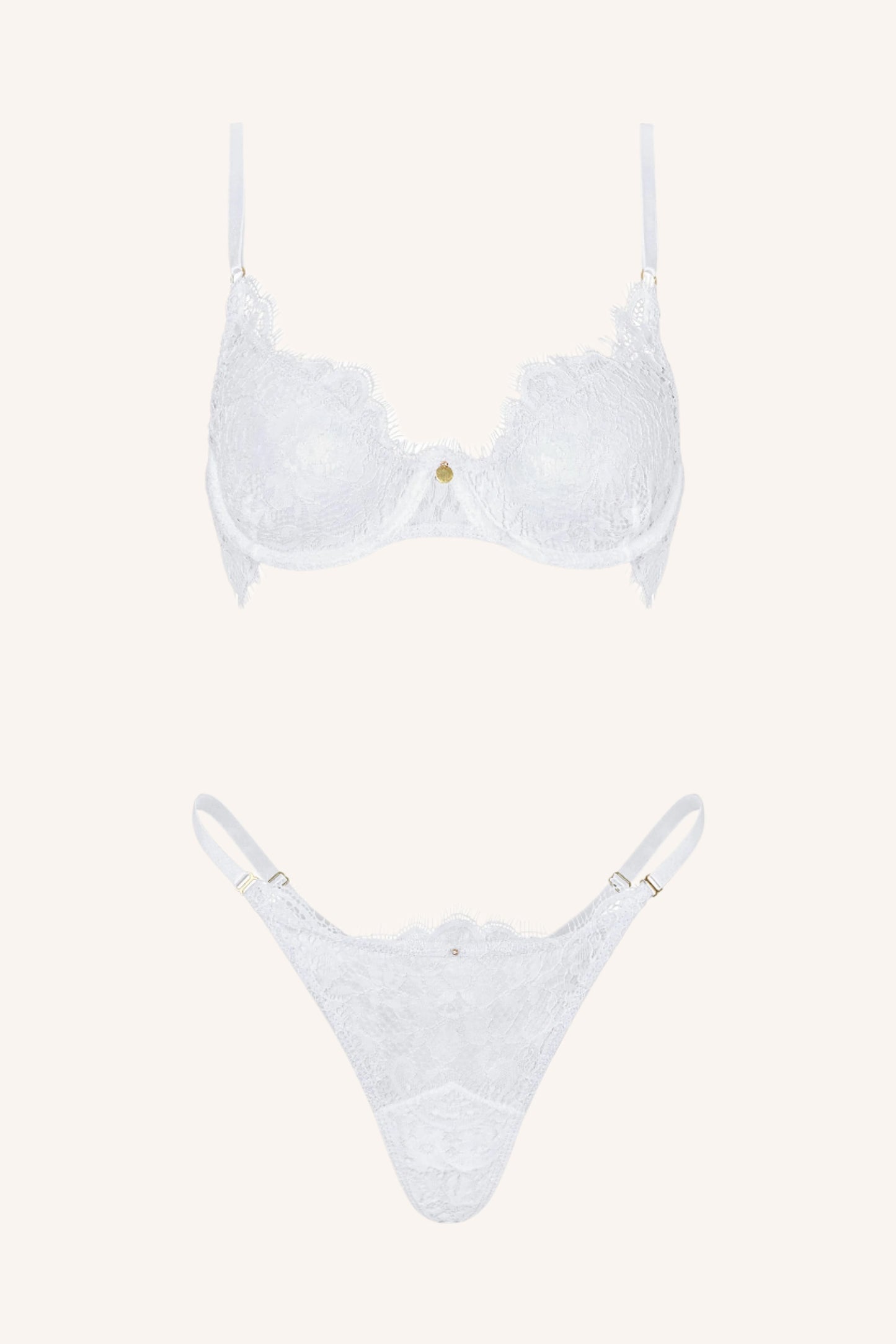 DAINTY – Emerald Lace BH