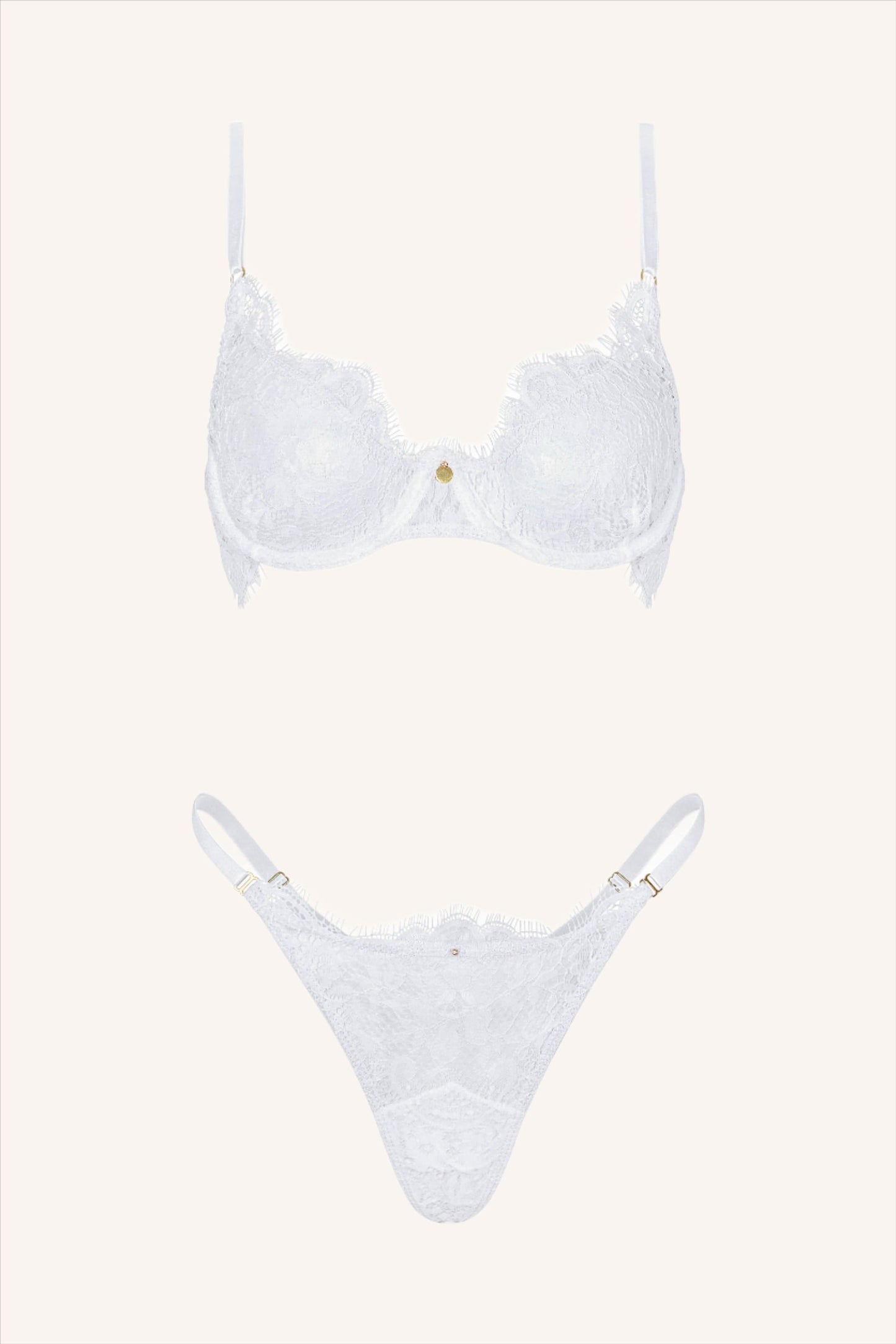 DAINTY – Witte Kant BH