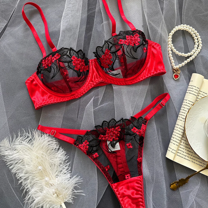 Vespera – Gedurfde lingerie-set met zachte, elegante kracht