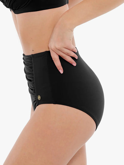 JUNGLESCULPT – High-Waisted Shaping Bikini Bottom