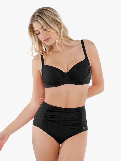 JUNGLESCULPT – High-Waisted Shaping Bikini Bottom