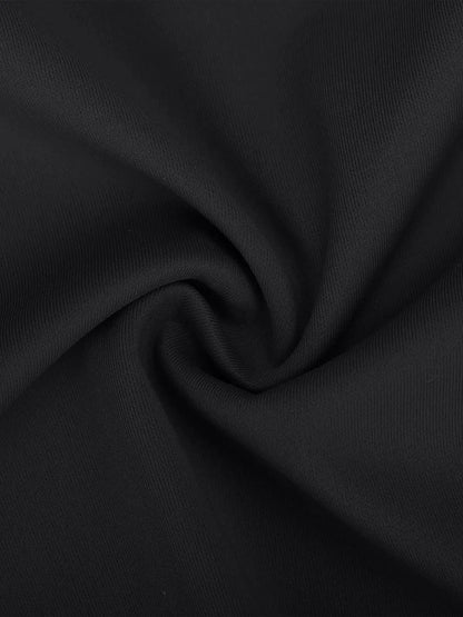 RHEA – Cold Shoulder Shaping Bodysuit - LivingCurves Tops Body Shaper Contrast Trim Winter Rood / XS