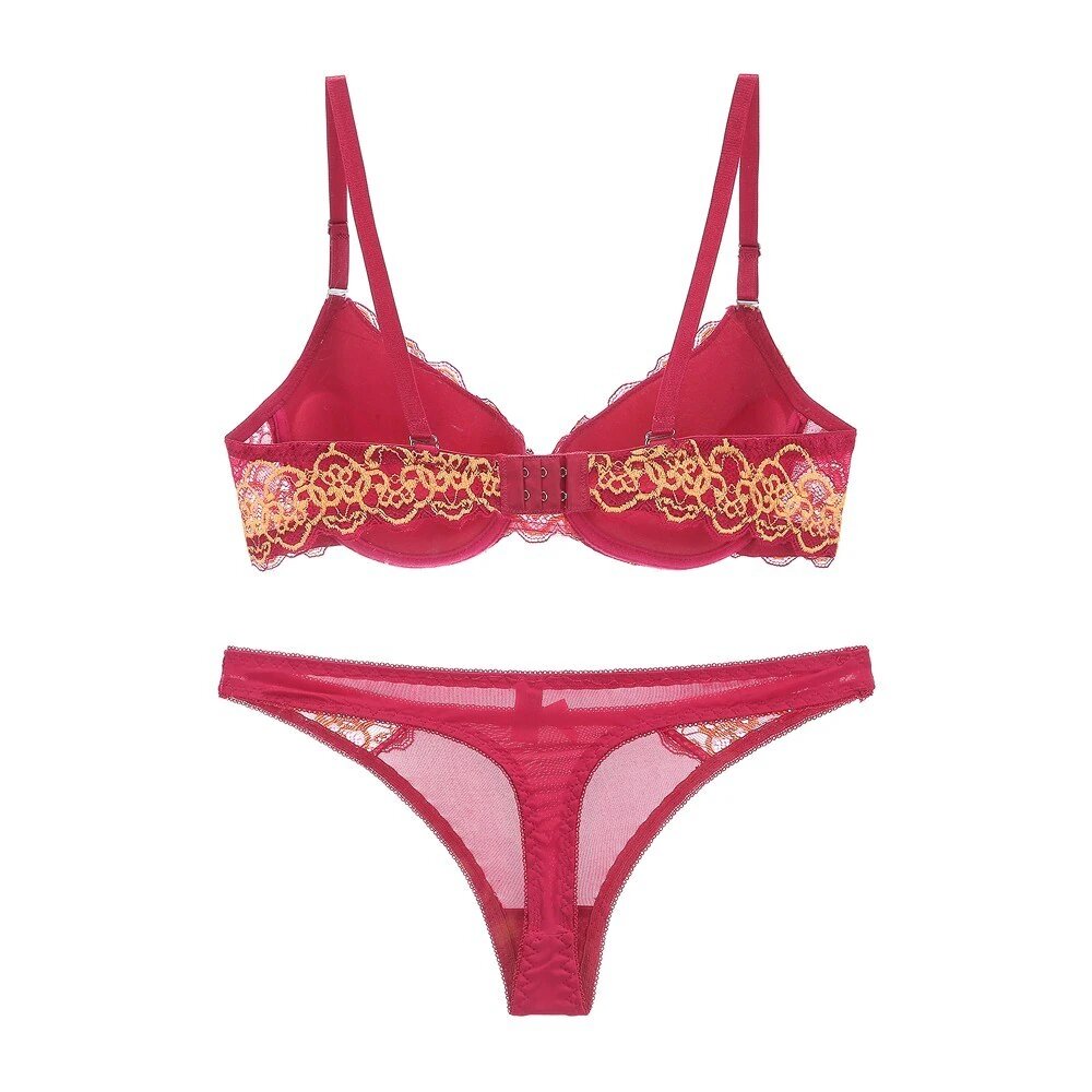 Magic Light Lift Set - Licht Gevoerde Bh + String