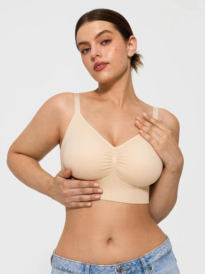 MAELLE | 3-Pack Naadloze Comfortbeha met Uitneembare Pads