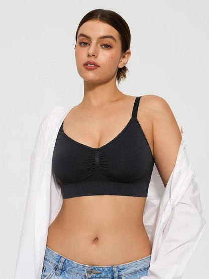 MAELLE | 3-Pack Naadloze Comfortbeha met Uitneembare Pads