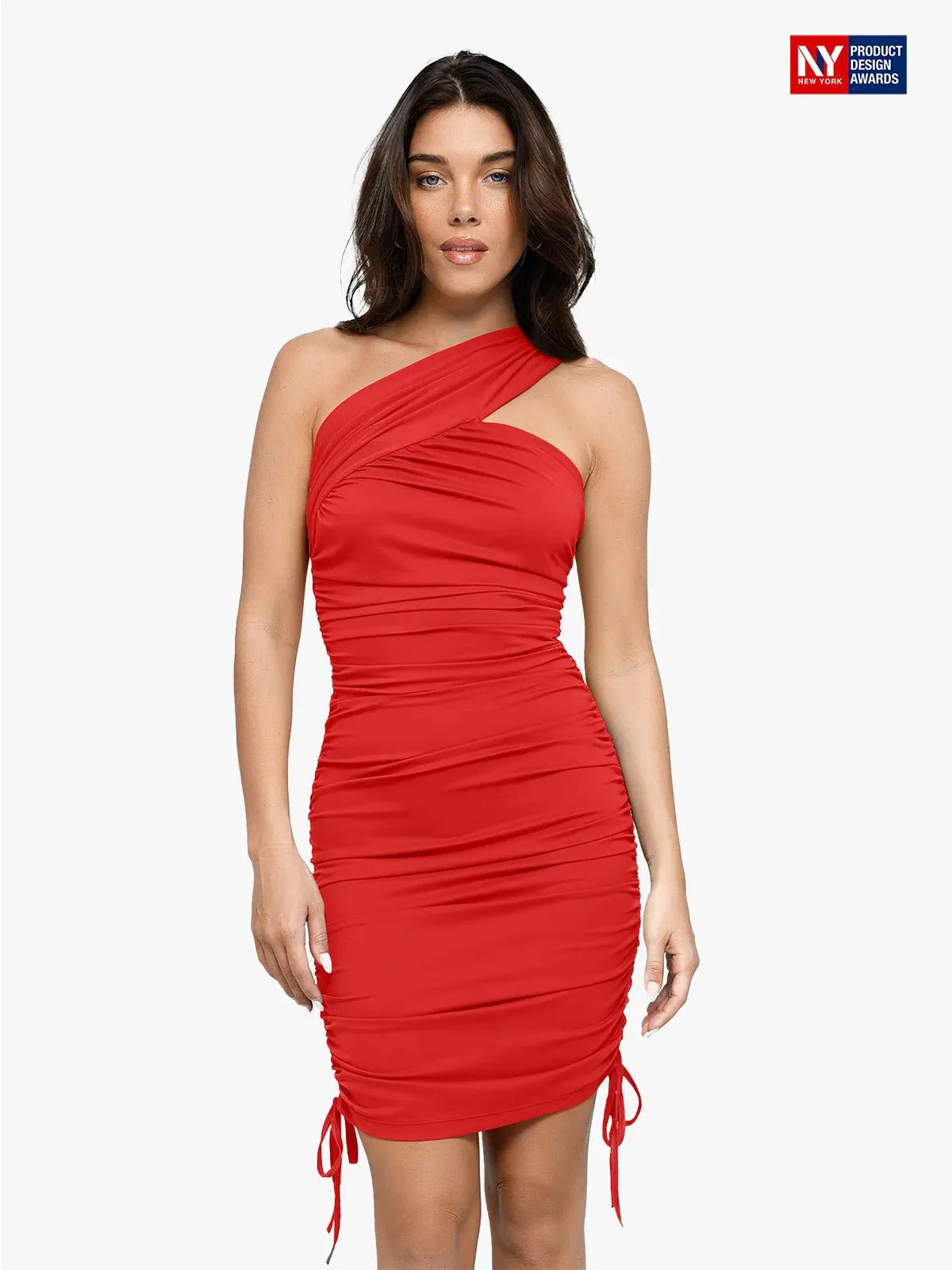 ISLA – Bluetag Cooling One-Shoulder Dress