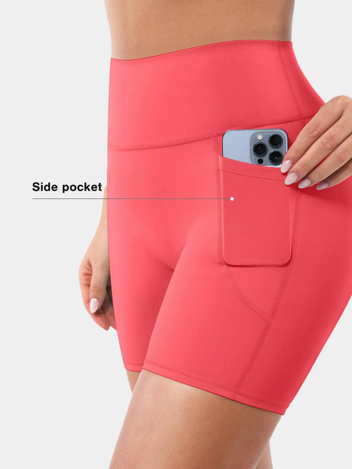 BRXL Cross Strap Sports Bra High-Waisted Shorts Set - LivingCurves Set / Black / XS