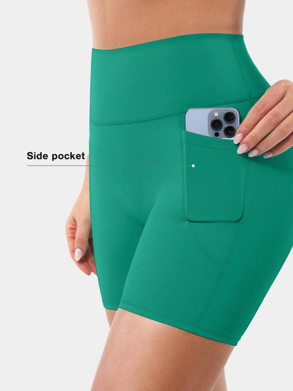 BRXL Cross Strap Sports Bra High-Waisted Shorts Set