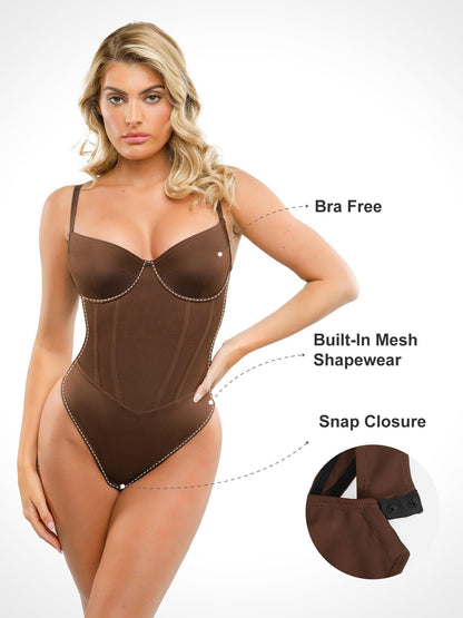 ARYA – Shaping Corset Maxi Dress