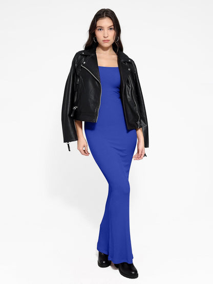 NOVA – Shapewear Maxi Dress met Lange Mouw
