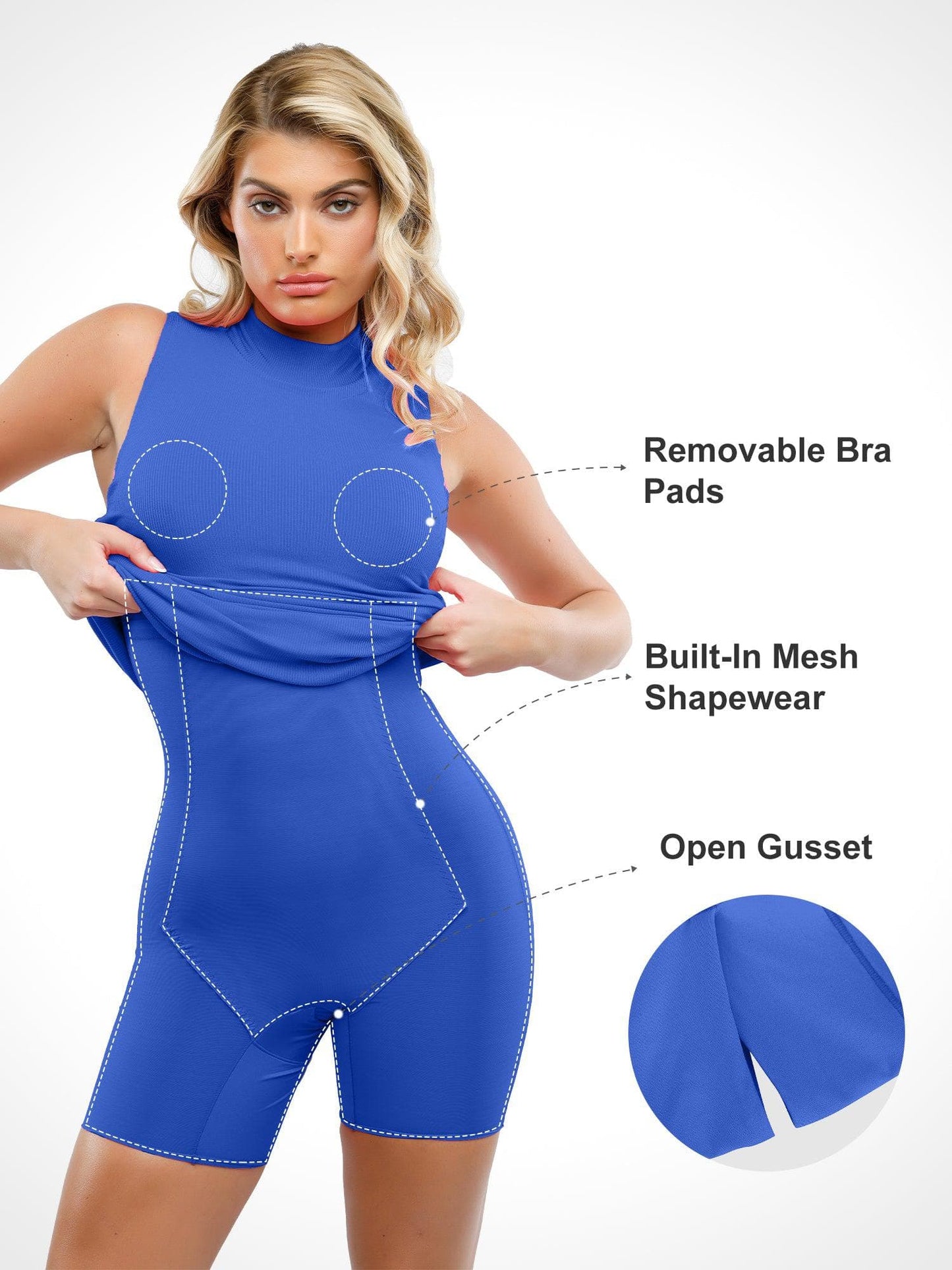 MAE – Mock Neck Slimming Midi Dress