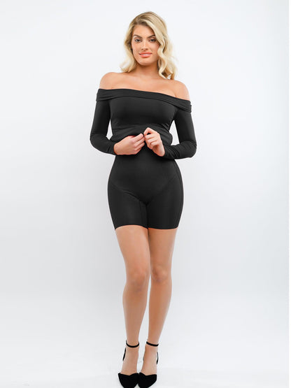LAYLA – Off-Shoulder Bodycon Mini Dress