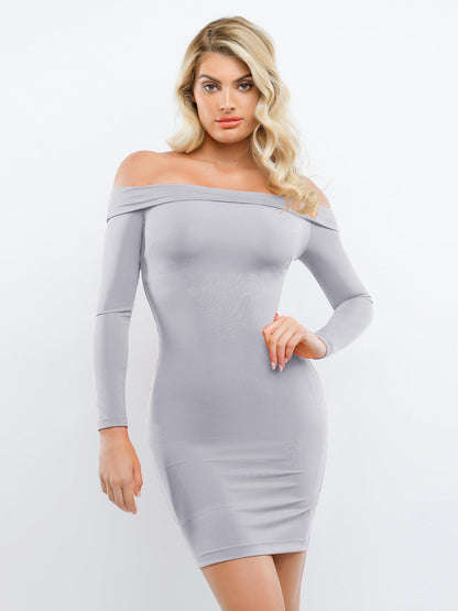 LAYLA – Off-Shoulder Bodycon Mini Dress