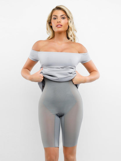AMARIS – Off-Shoulder Shaping Maxi Dress