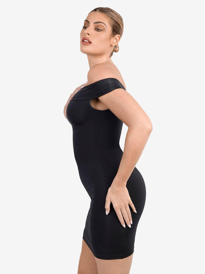 ALYA – Off-Shoulder Bodycon Mini Dress