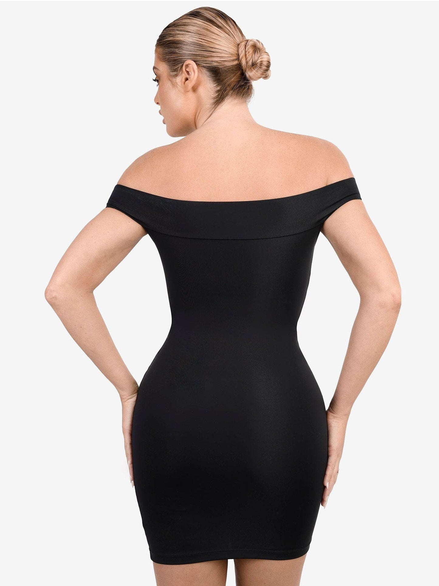 ALYA – Off-Shoulder Bodycon Mini Dress