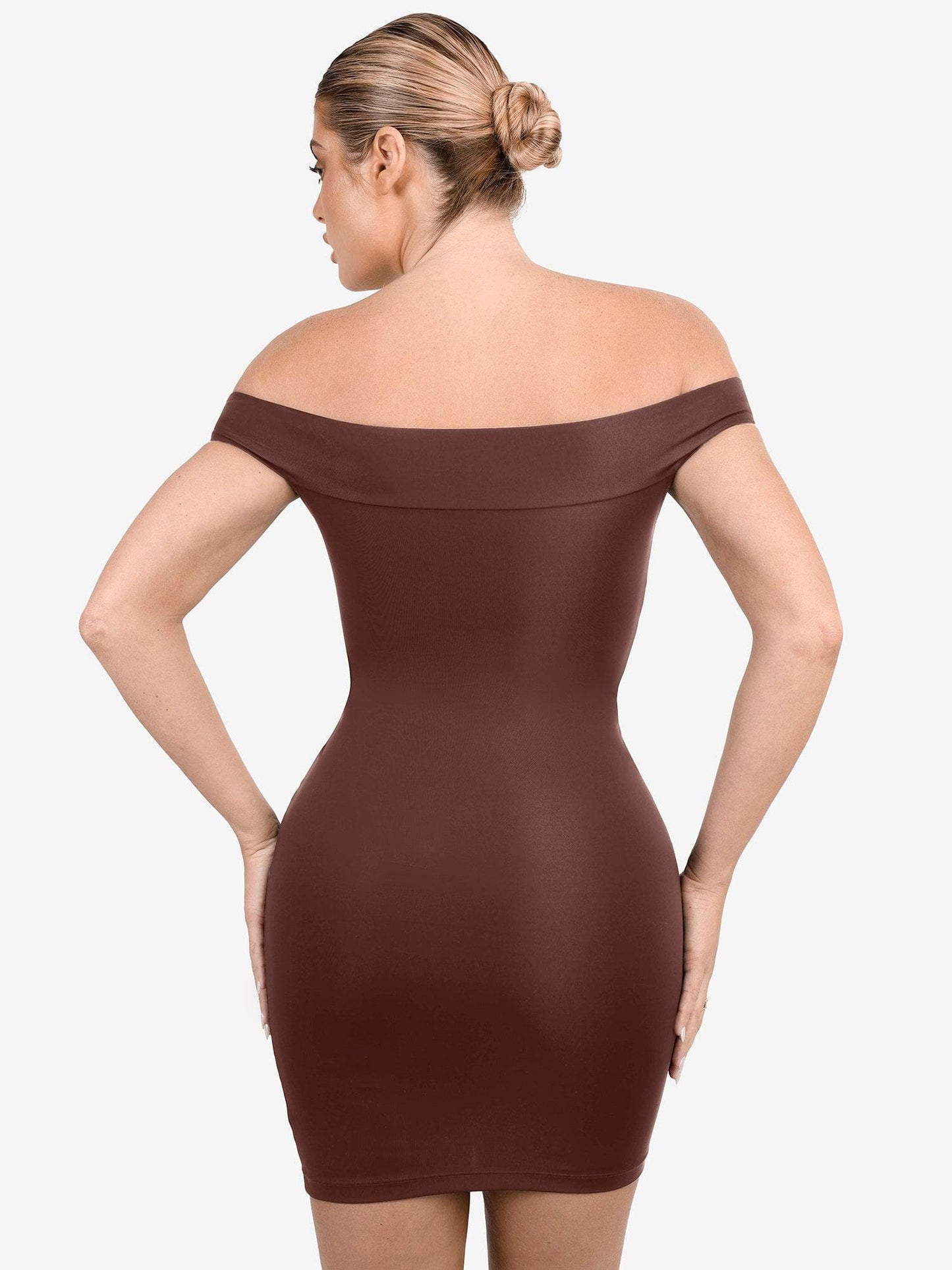 ALYA – Off-Shoulder Bodycon Mini Dress