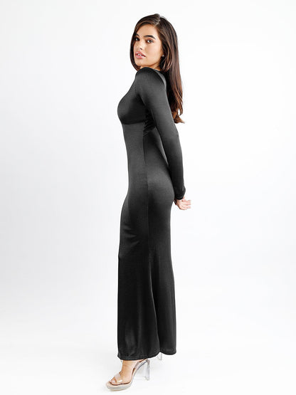 NAYLA – Shaping Shine Maxi Dress