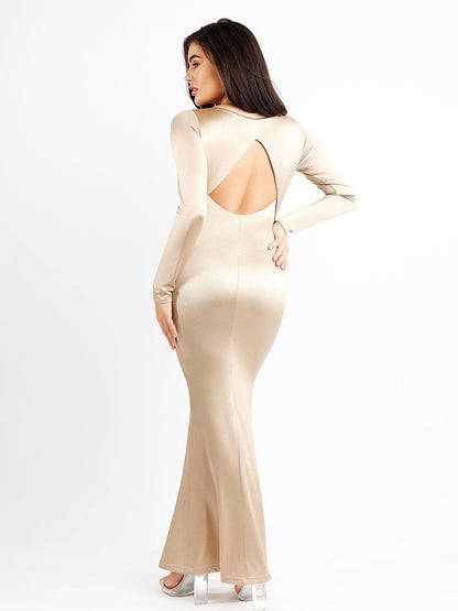 NAYLA – Shaping Shine Maxi Dress