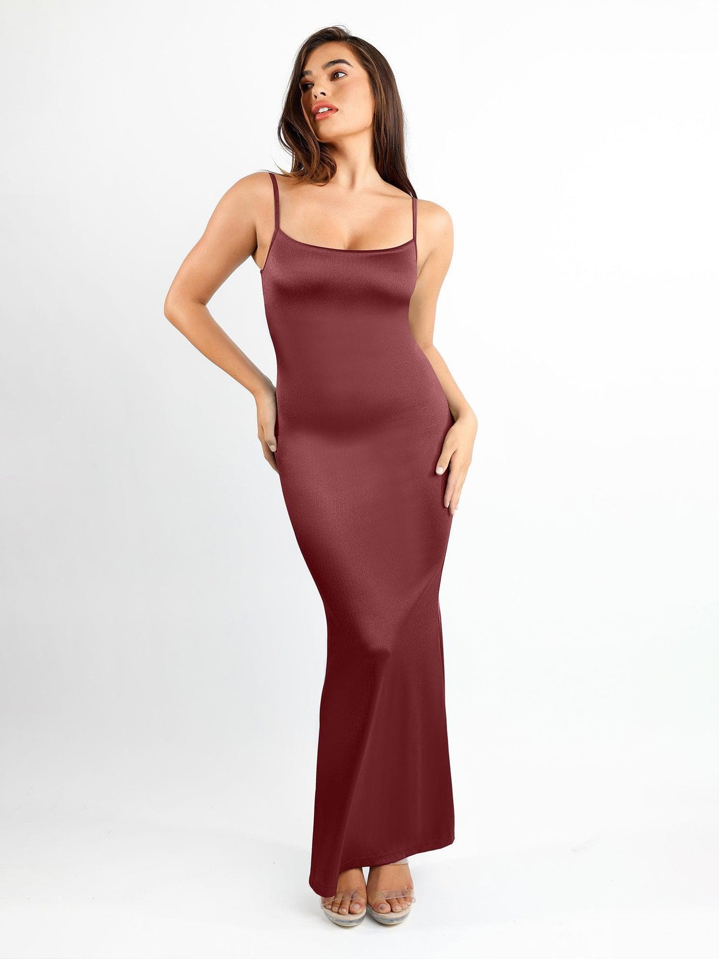NAYLA – Shaping Shine Maxi Dress