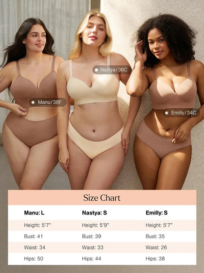 LUMINA – Naadloze Push-Up Bralette zonder Beugel