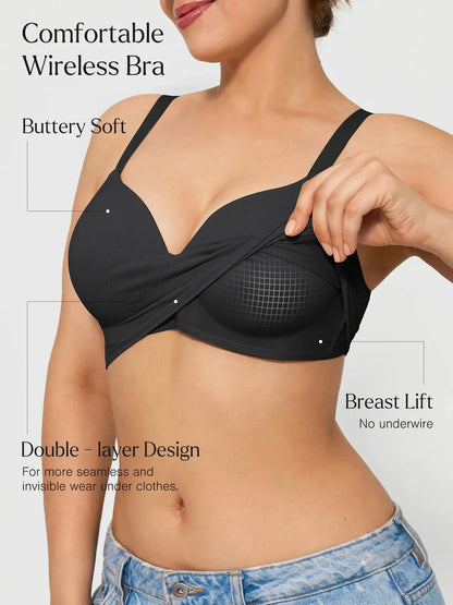 LUMINA – Naadloze Push-Up Bralette zonder Beugel