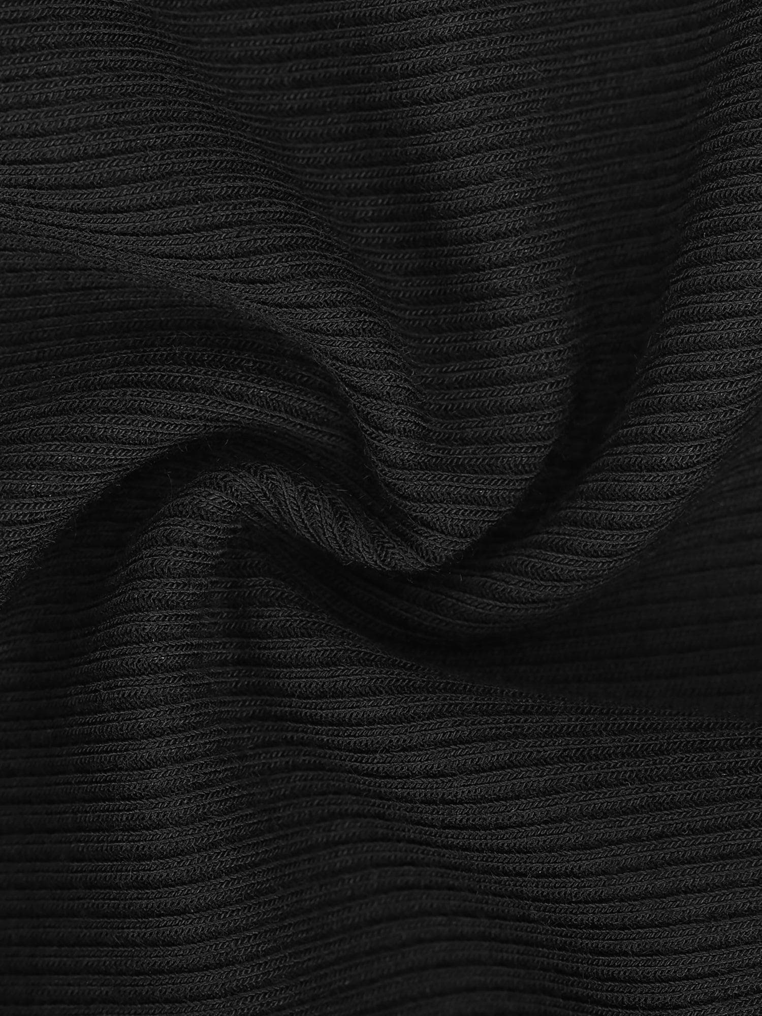 MAYA – Twist-Front Modal String Body met Lange Mouwen - LivingCurves Sexy Tops Body Shaper Winter Zwart / S