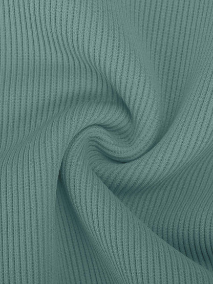 NATALIA | Naadloze Rib Romper met Bandjes