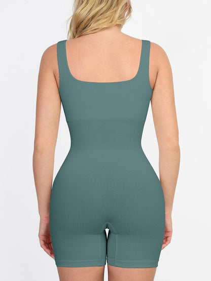 ANOUK | Naadloze Sport Romper met Square Neck