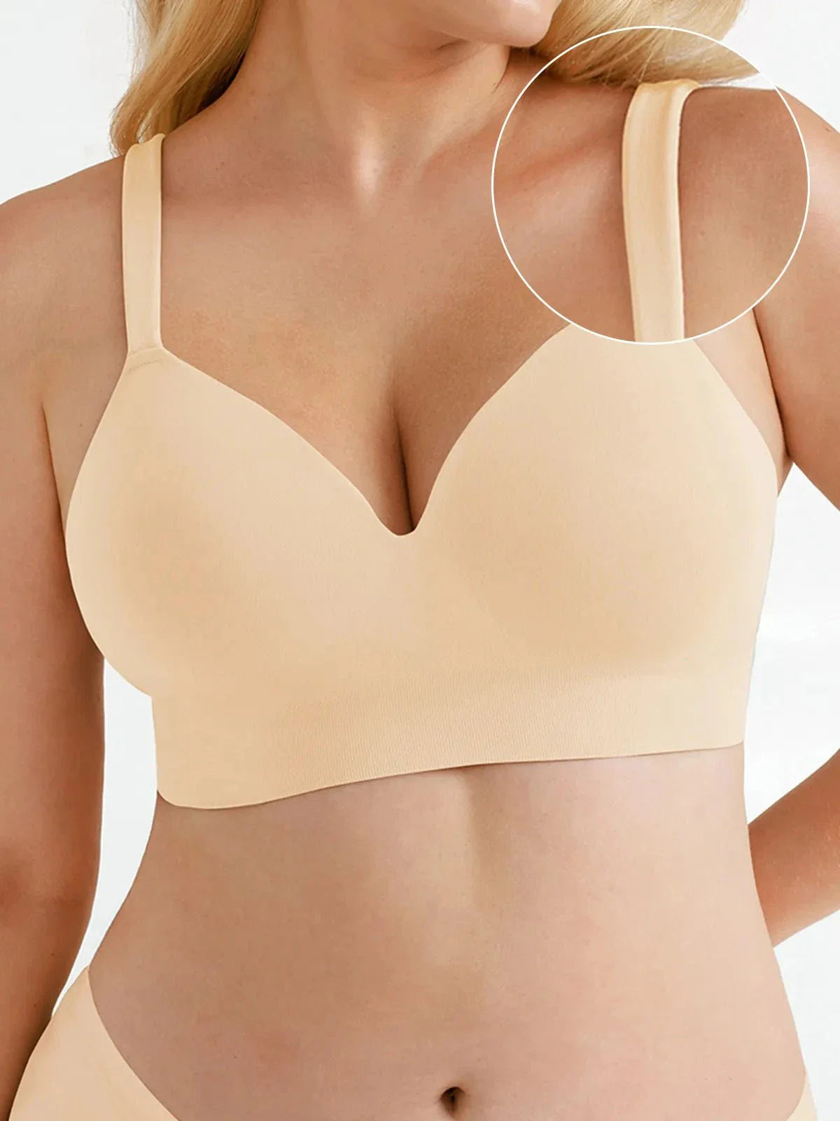LUMINA – Naadloze Push-Up Bralette zonder Beugel