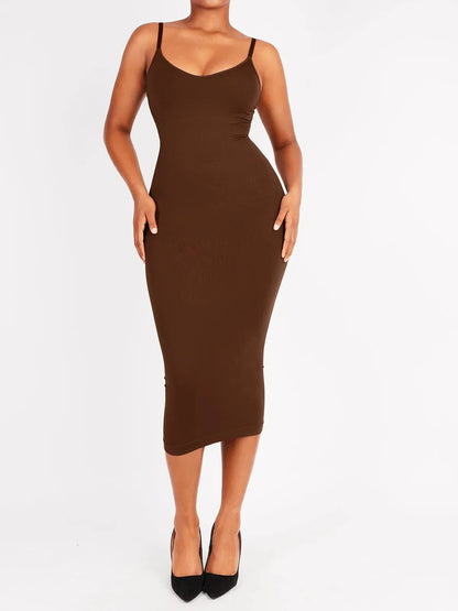 LIRIA – Eco Shaping V-Neck Dress