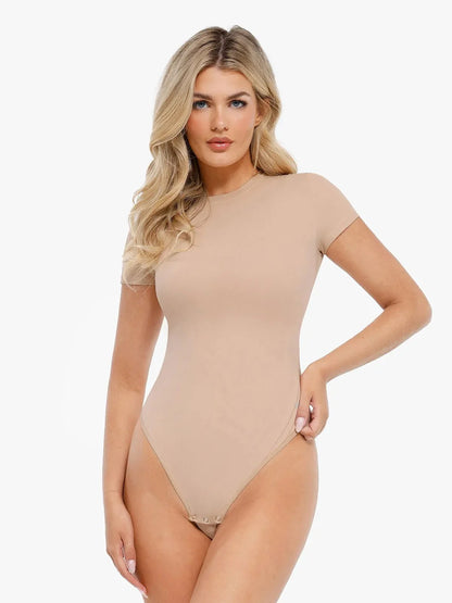 Shapewear Cloudsense Short Sleeve Crew-Neck Bodysuit