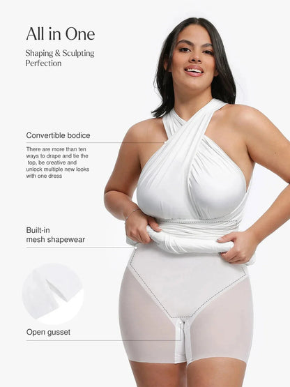 YARA – Shaping Convertible Infinity Midi Jurk
