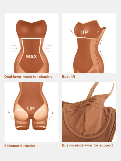 VESTA – Faux Corset Dress