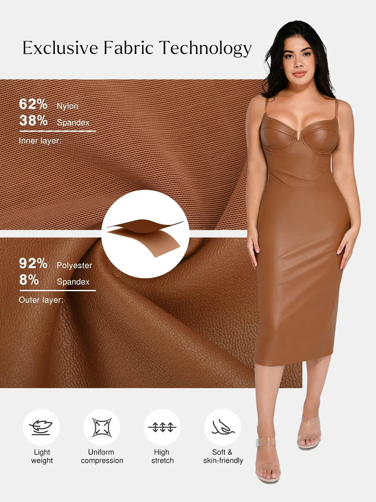 VESTA – Faux Corset Dress