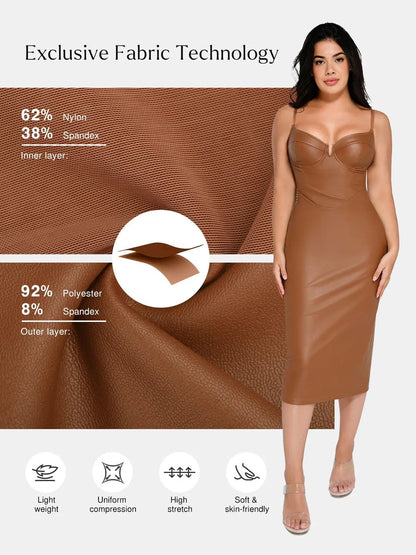 VESTA – Faux Corset Dress