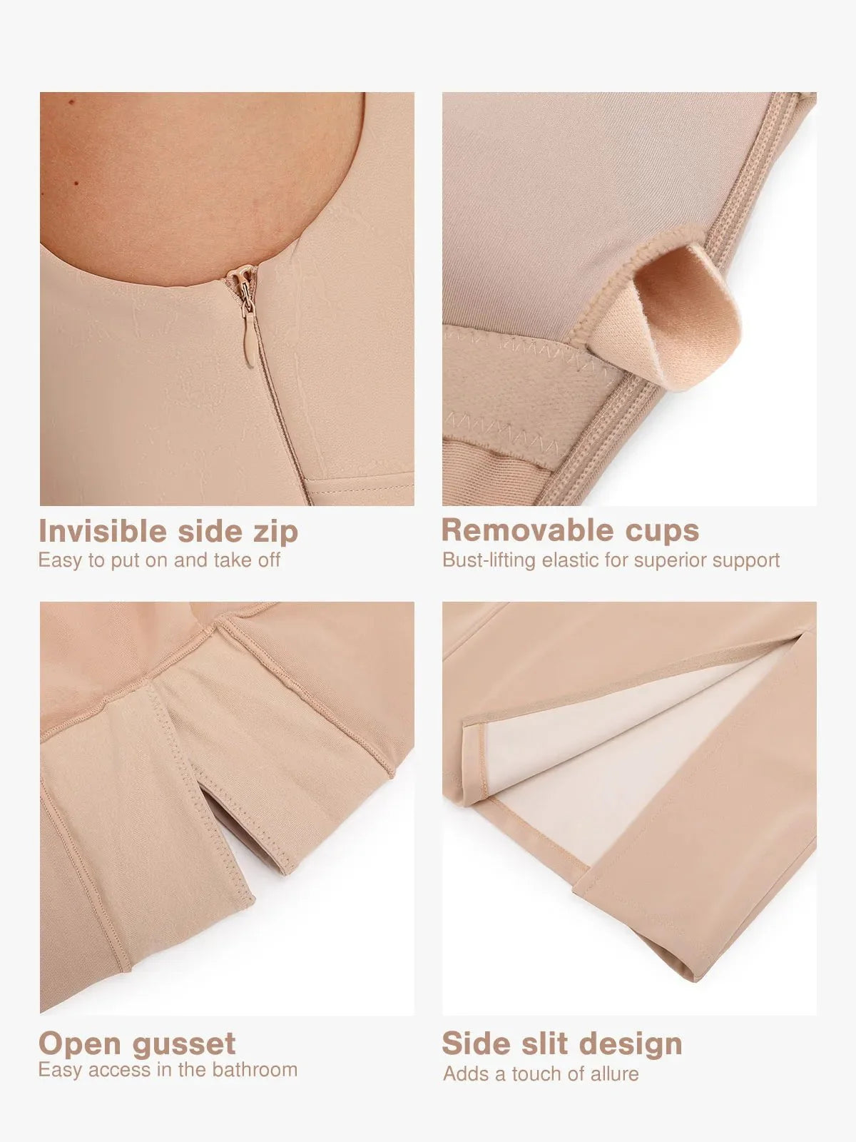 LINA – Nubuck Sculpt Midi Dress