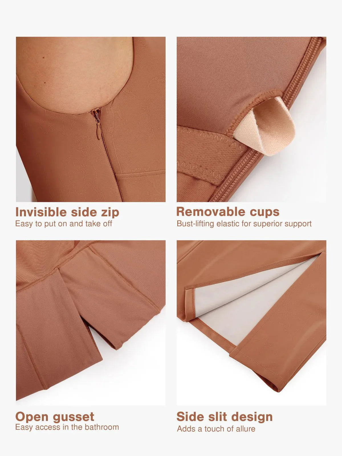 LINA – Nubuck Sculpt Midi Dress