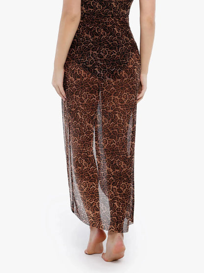 SABRINA | Halter Badpak met Corrigerende Taille + Cover-Up Set