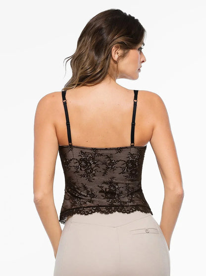 Shapewear Lace Contouring Camisole - LivingCurves Skin / XS