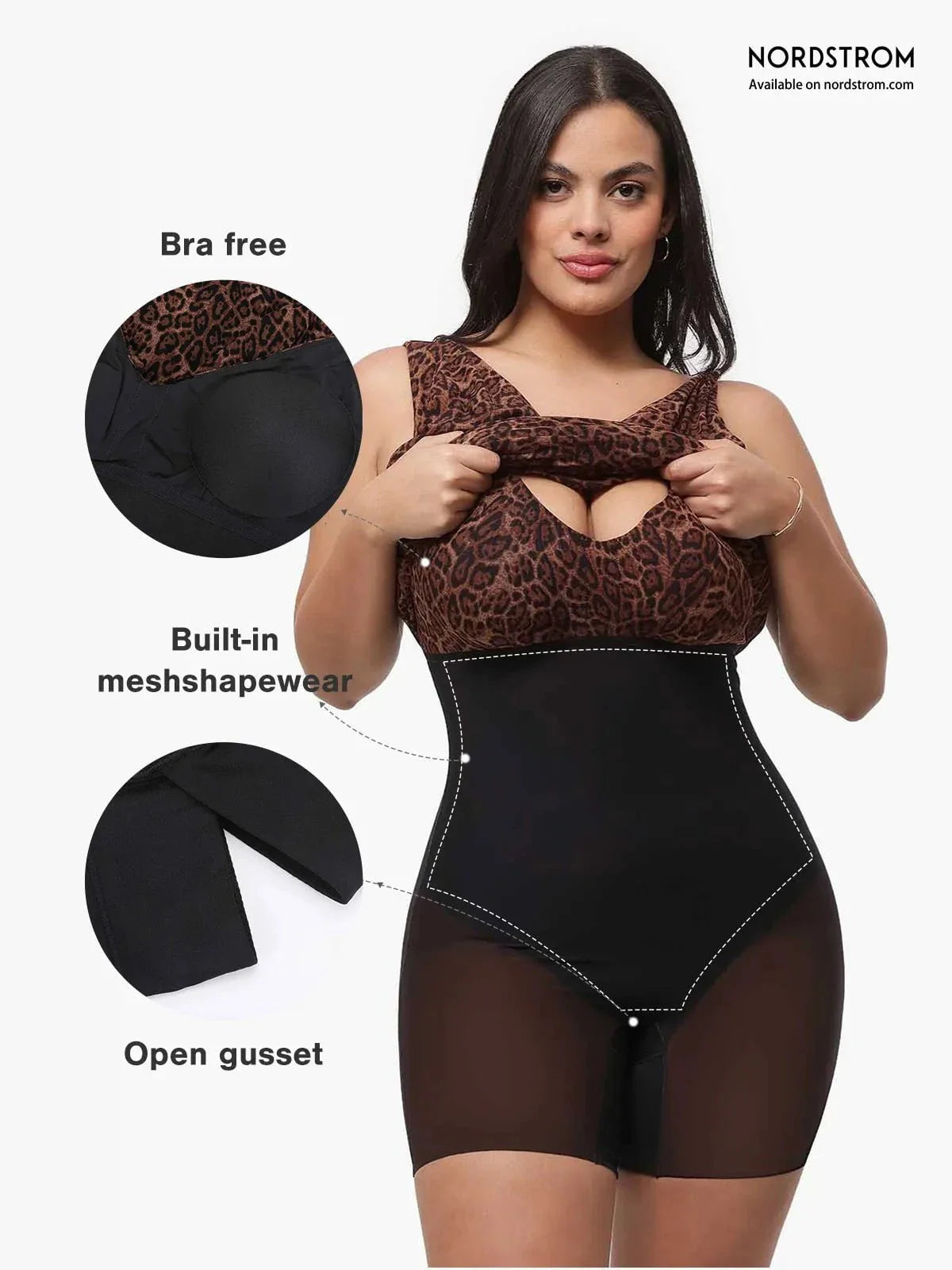 ZARA – Shapewear Maxi Jurk Panterprint
