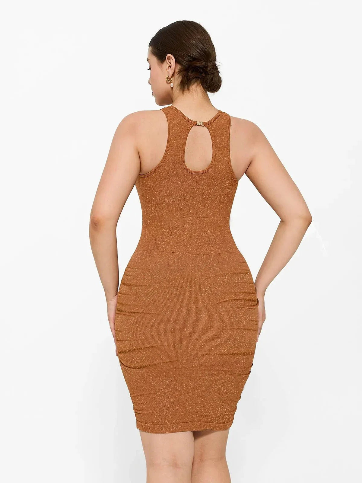 ASTRIA – Metallic Seamless Dress
