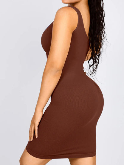 AYLA – One-Shoulder Shaping Mini Dress