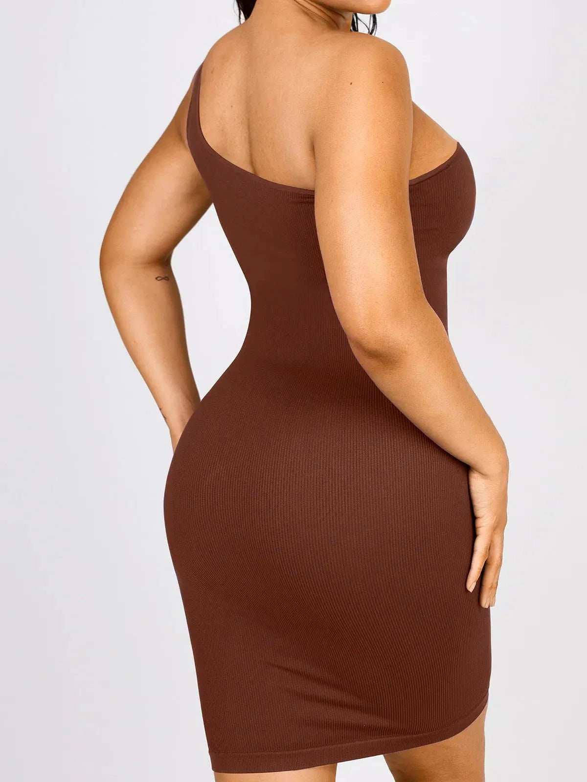 AYLA – One-Shoulder Shaping Mini Dress