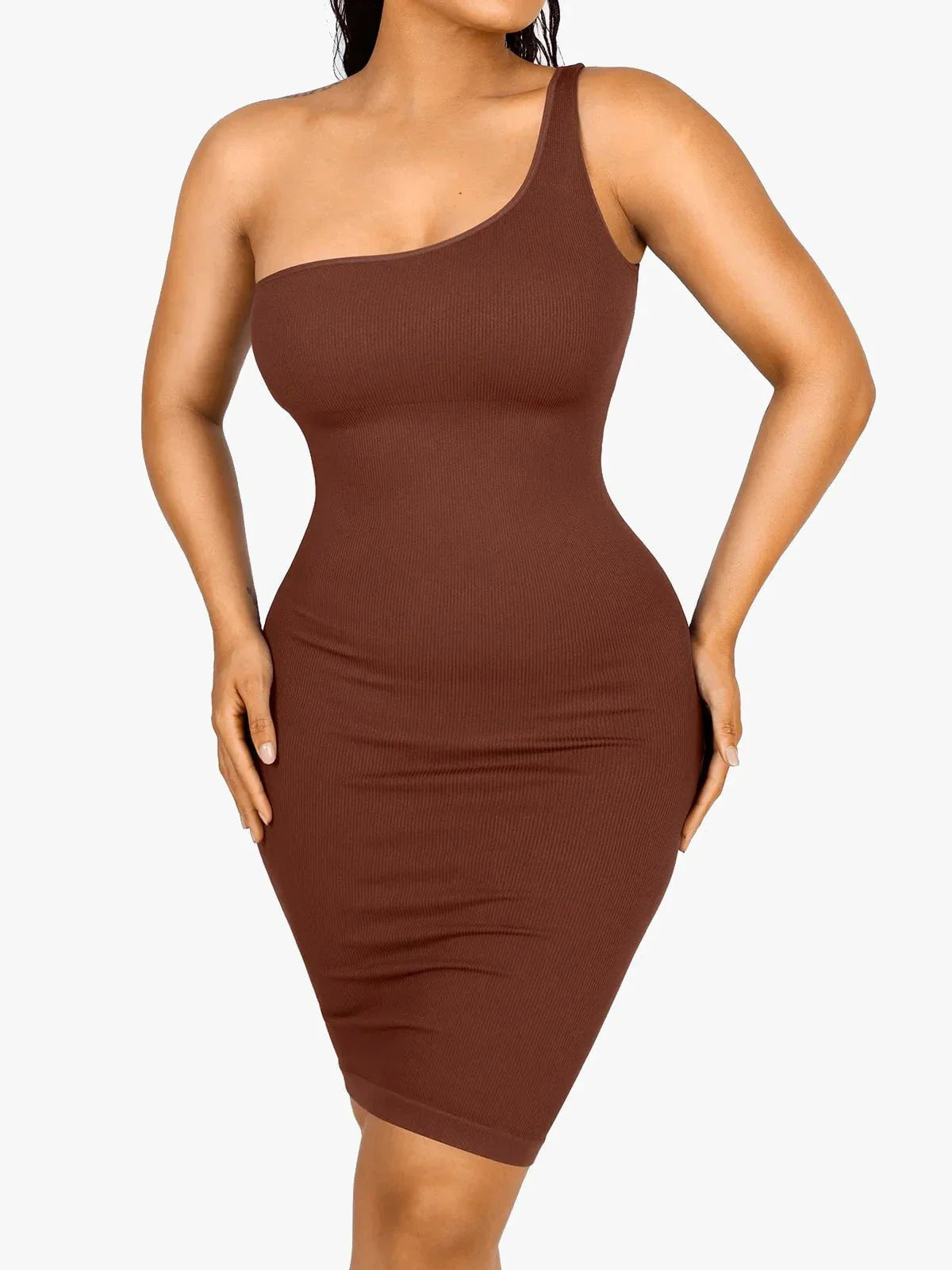 AYLA – One-Shoulder Shaping Mini Dress